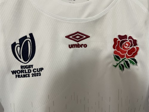Rugby World Cup France 2023 England Home Rugby Jersey