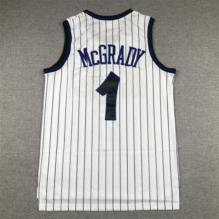 Mitchell&ness 2003-04 Orlando Magic White Basketball Shirt McGRADY 1 Classic NBA Jersey