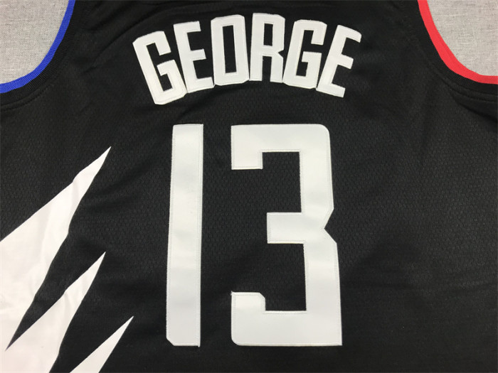 Statement Editon Los Angeles Clippers 13 George Black NBA Jersey Basketball Shirt