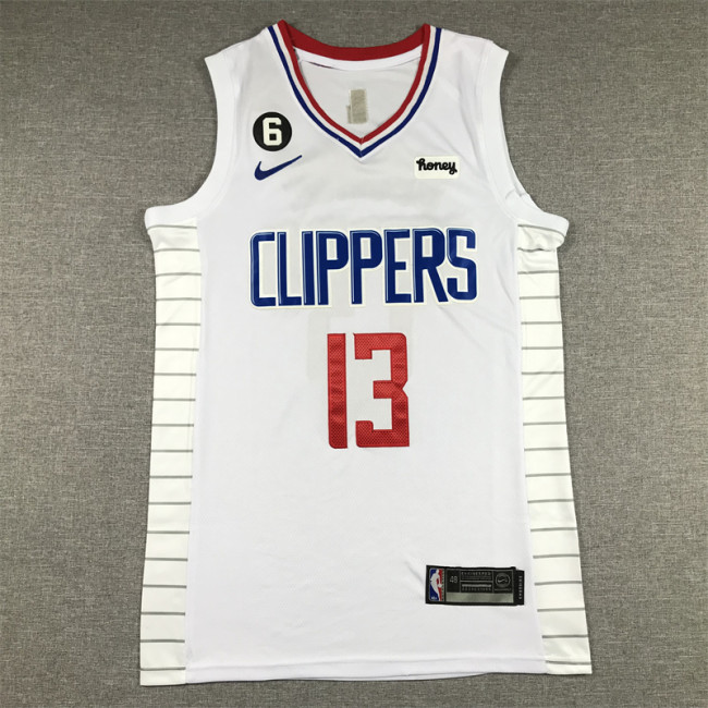 Los Angeles Clippers 13 GEORGE White NBA Jersey Basketball Shirt