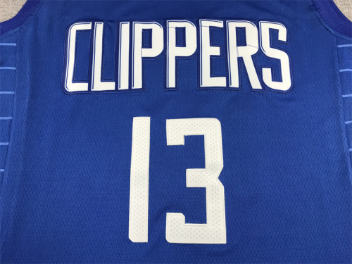 Los Angeles Clippers 13 GEORGE Blue NBA Jersey Basketball Shirt