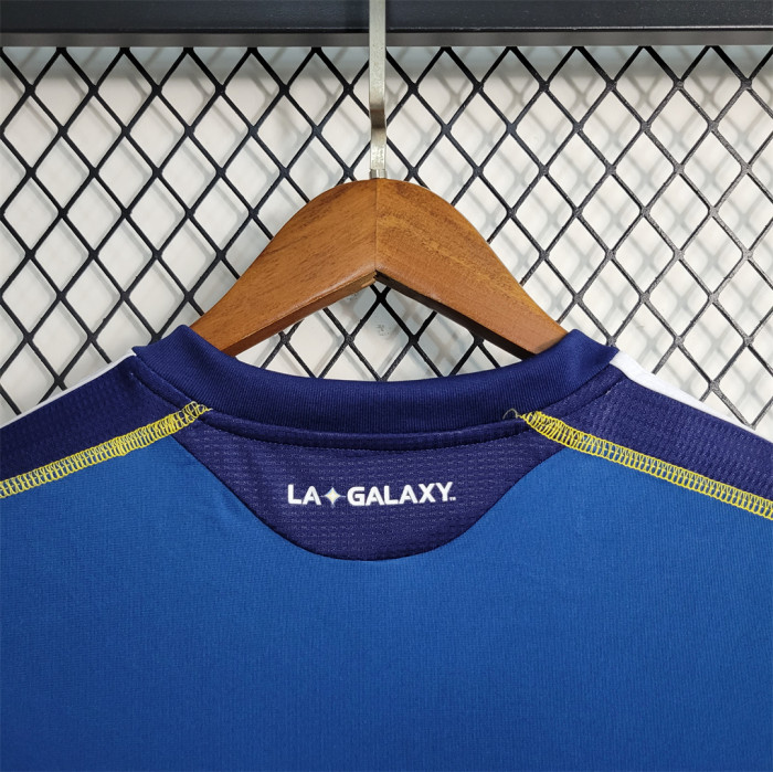 with MLS Patch Retro Football Shirt 2011-2012 Los Angeles Galaxy Home Soccer Jersey
