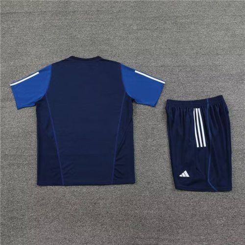 Adult Uniform 2023-2024 Manchester United Borland Soccer Training Jersey and Shorts Football Kits