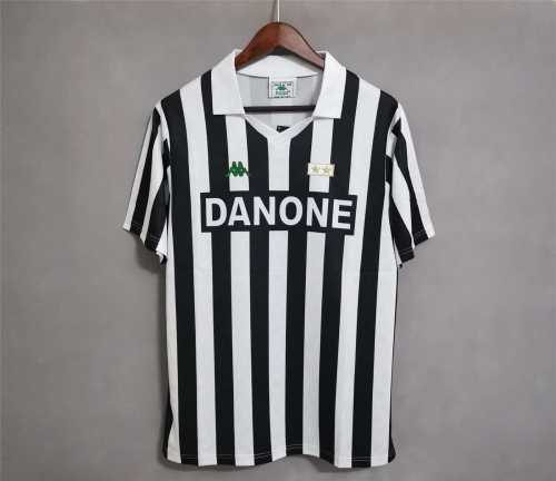 Retro Jersey 1992-1994 Juventus Home Soccer Jersey Vintage Football Shirt