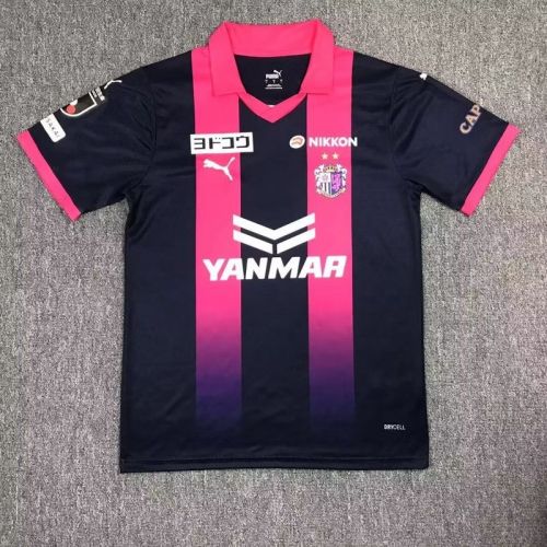 Fans Version 2023-2024 Cerezo Osaka Limited Edition Black/Pink Soccer Jersey