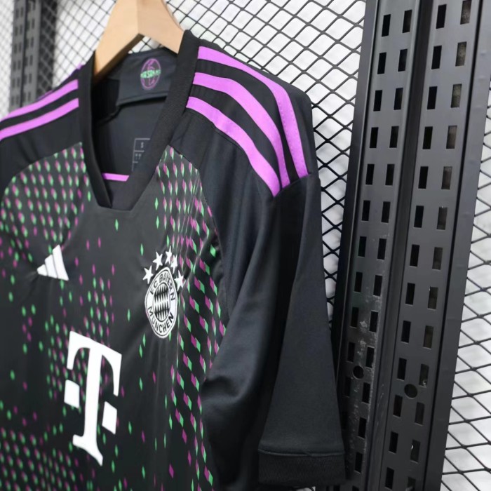 Fans Version 2023-2024 Bayern Munich Away Soccer Jersey Bayern Munchen Football Shirt