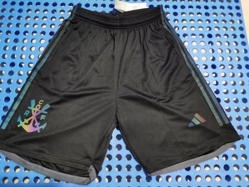 2023-2024 Flamengo Black Soccer Shorts Football Shorts