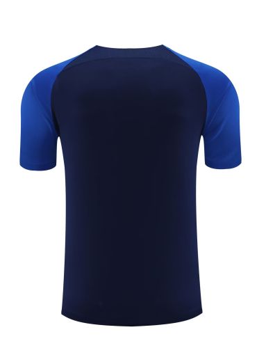 Fan Version 2023-2024 Al Nassr Blue Soccer Training Jersey