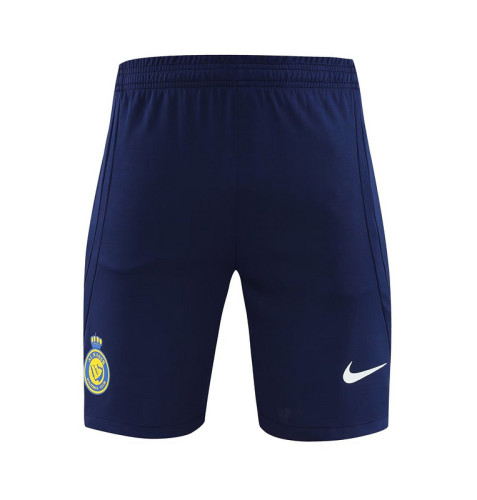2023-2024 Al Nassr Dark Blue Soccer Shorts Football Shorts