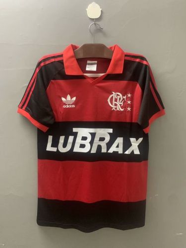 Retro Jersey 1987 Flamengo Home Soccer Jersey Vintage Football Shirt