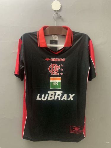 Retro Jersey 1999 Flamengo Third Away Black Soccer Jersey Vintage Football Shirt