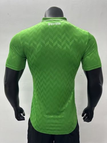 Player Version 2023-2024 Real Betis Away Green Soccer Jersey Betis Camisetas de Futbol