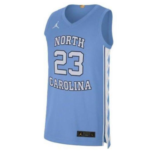 North Carolina Tar Heels 23 JORDAN Blue NBA Jersey Football Shirt