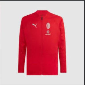 2023/24 AC Milan Red Soccer Jacket AC Football Jacket