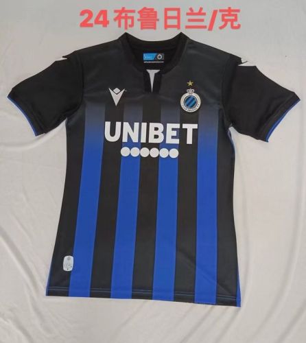 Fans Version Cercle Brugge KSV 2023-2024 Home Soccer Jersey Football Shirt