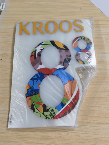 Real Madrid Special Fonts 8 KROOS