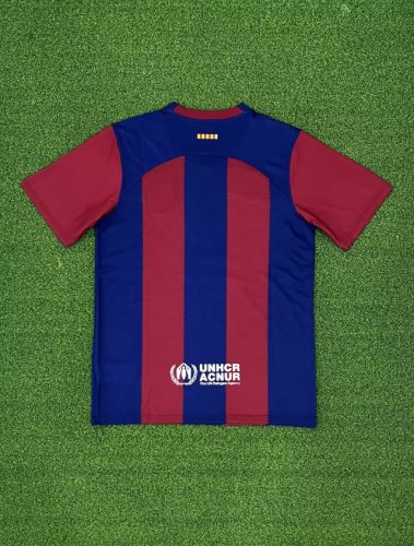 Fan Version 2023-2024 Barcelona to Feature Rolling Stones Sponsor in El Clásico Soccer Jersey