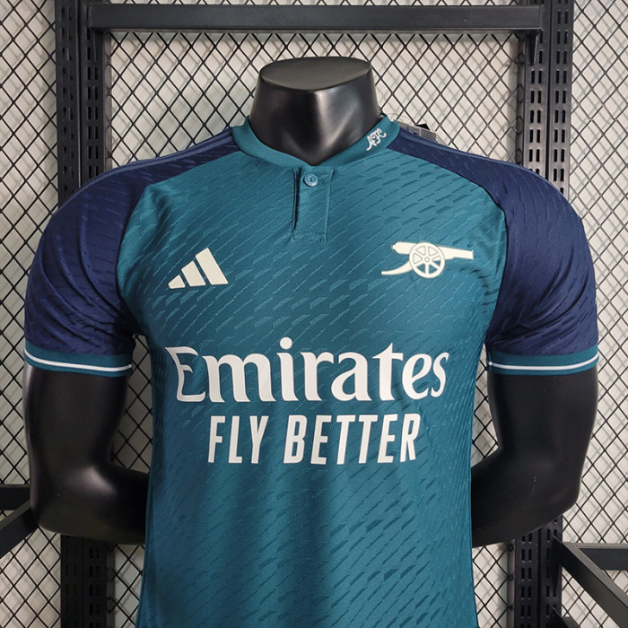 Player Version 2023-2024 Arsenal Third Away Soccer Jersey Football Shirt