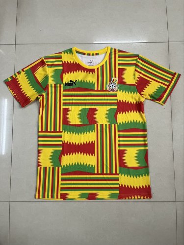 Fan Version 2023 Ghana Home Soccer Jersey Football Shirt