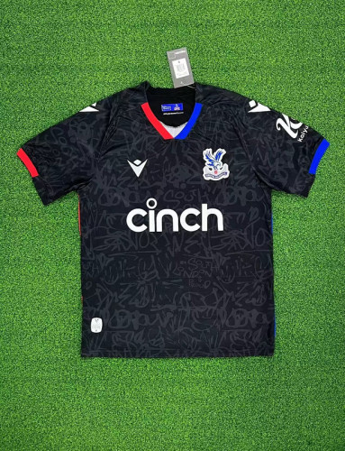 Palace Shirt Fan Version 2023-2024 Crystal Palace Black Soccer Jersey