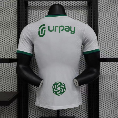 Player Version 2023-2024 Al-Ahli Saudi Away White Soccer Jersey