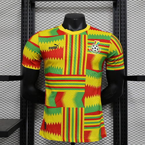 Player Version 2023 Ghana Home Soccer Jersey Football Shirt