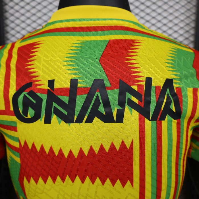 Player Version 2023 Ghana Home Soccer Jersey Football Shirt