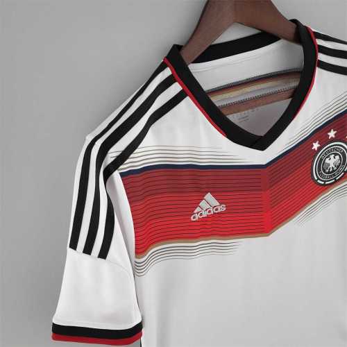 Retro Jersey Germany 2014 World Cup Champions Home Soccer Jersey