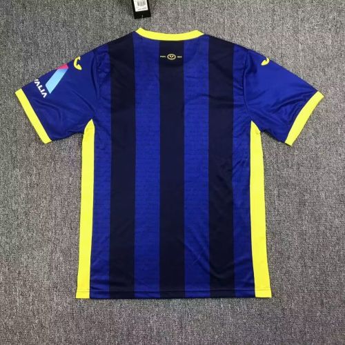 Fan Version 2023-2024 Hellas Verona Home Soccer Jersey