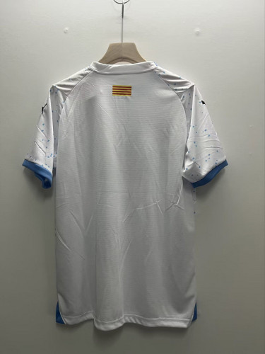 Girona Camisetas de Futbol Fan Version 2023-2024 Girona Away White Soccer Jersey