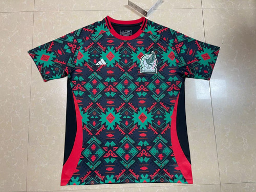 Fans Version 2023-2024 Mexico Colorful Soccer Training Jersey