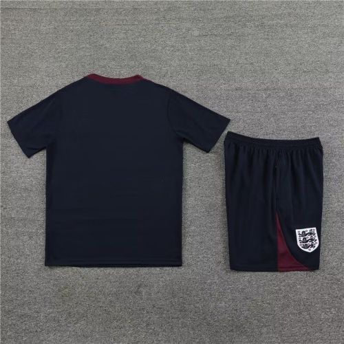 Adult Uniform 2023-2024 England Borland Soccer Training Jersey and Shorts Football Kits