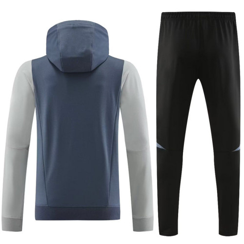 2023-2024 Inter Miami Grey Soccer Training Hoodie and Pants