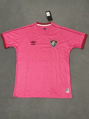 Fan Version 2023-2024 Fluminense Pink Soccer Training Jersey