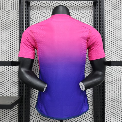 Player Version 2023-2024 Germany Pink Soccer Jersey