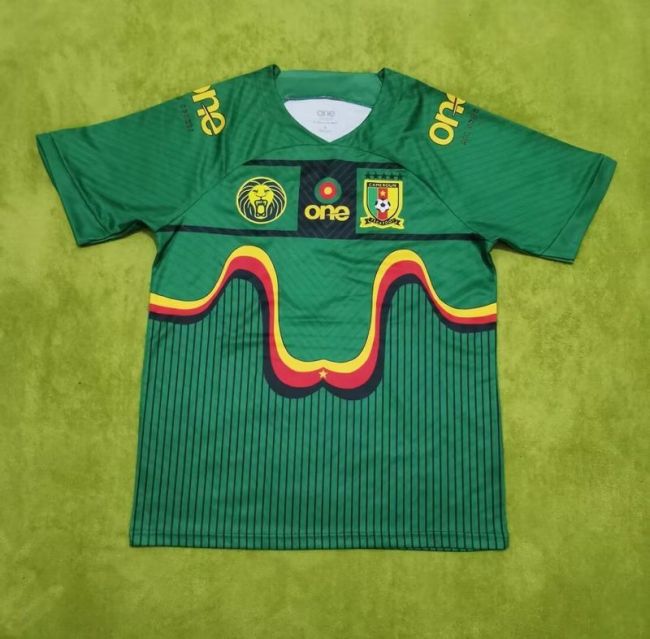 Fan Version 2023 Cameroon Home Soccer Jersey