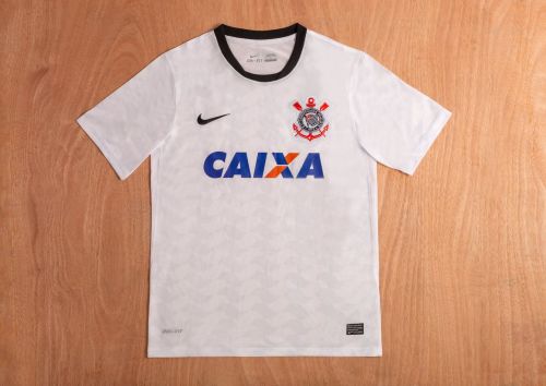 Retro Shirt 2012-2013 Corinthians Home Vintage Soccer Jersey Vintage Football Shirt