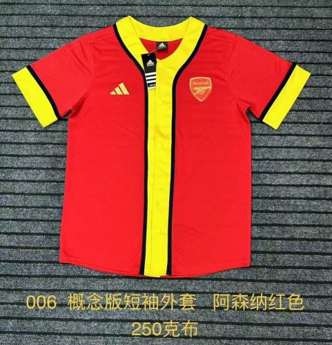 2023-2024 Arsenal Red NBA Style Pre-Match Top