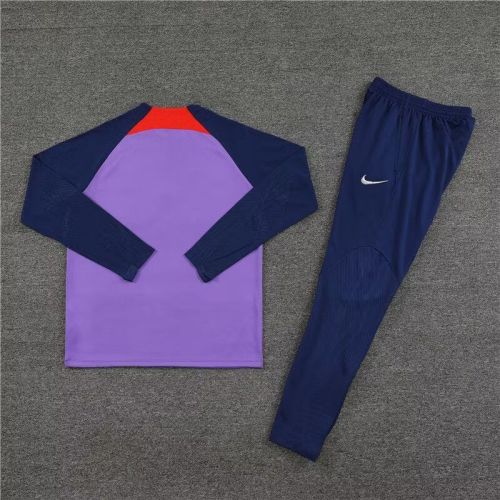 2023-2024 Liverpool Purple/Borland Soccer Training Sweater and Pants