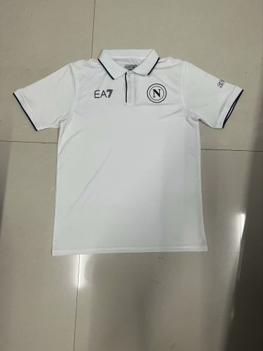 2023-2024 Napoli White Soccer Polo Football Polo