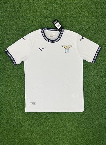 Fan Version 2023-2024 Lazio Third Away White Soccer Jersey
