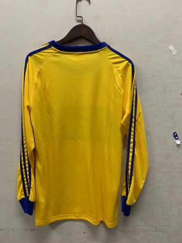 Long Sleeve 2023-2024 Tigres UANL Yellow Soccer Jersey