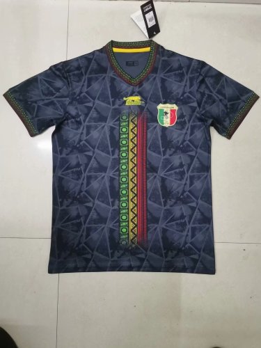 Fan Version 2023-2024 Mali Third Away Black Soccer Jersey Football Shirt