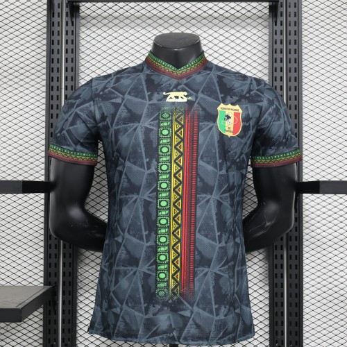 Player Version 2023-2024 Mali Third Away Black Soccer Jersey Football Shirt