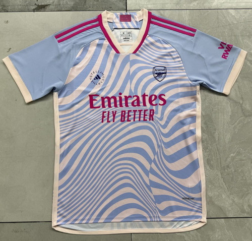Fan Version 2023-2024 Arsenal Women's Away Soccer Jersey Female Football Shirt