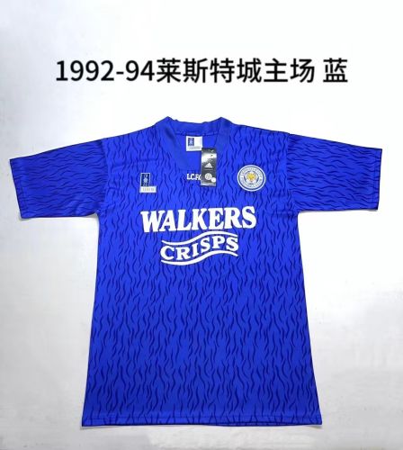 Retro Jersey 1992-1994 Leicester City Home Soccer Jersey