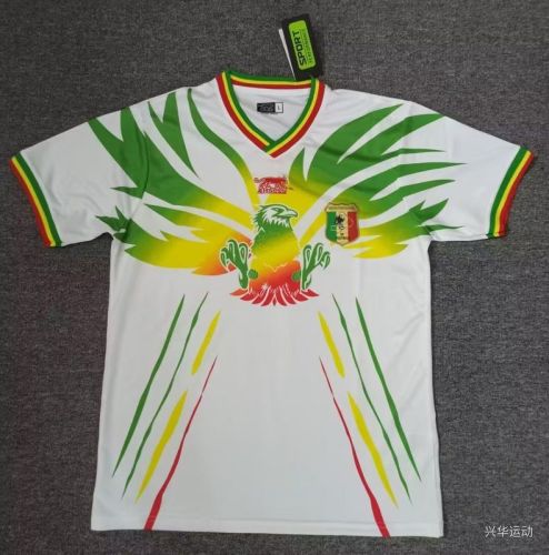 Fan Version 2023 Mali Home White Soccer Jersey Football Shirt