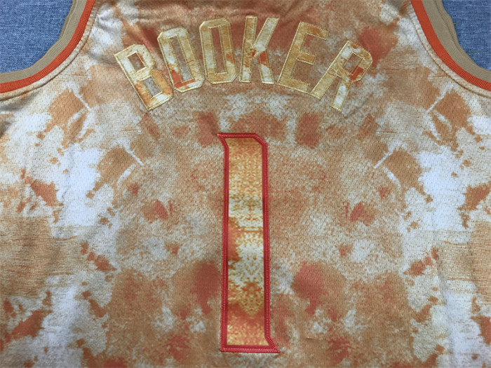 Featured Edition Phoenix Suns 1 BOOKER NBA Jersey Basketball Shirt