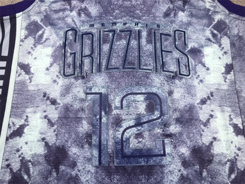 Featured Edition Memphis Grizzlies 12 MORANT NBA Jersey Basketball Shirt