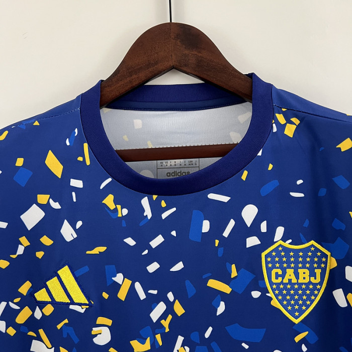 Fan Version 2023-2024 Boca Juniors Blue Special Edition Soccer Jersey